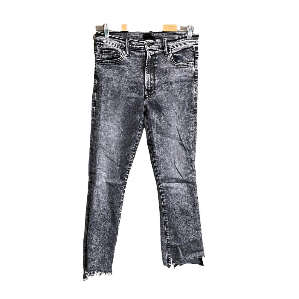 MOTHER Black Ankle & Cropped Jeans